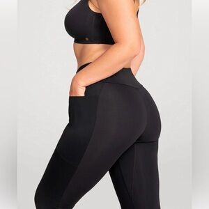 NWOT Honeylove Inner Power Legging, Black, Women’s Size M